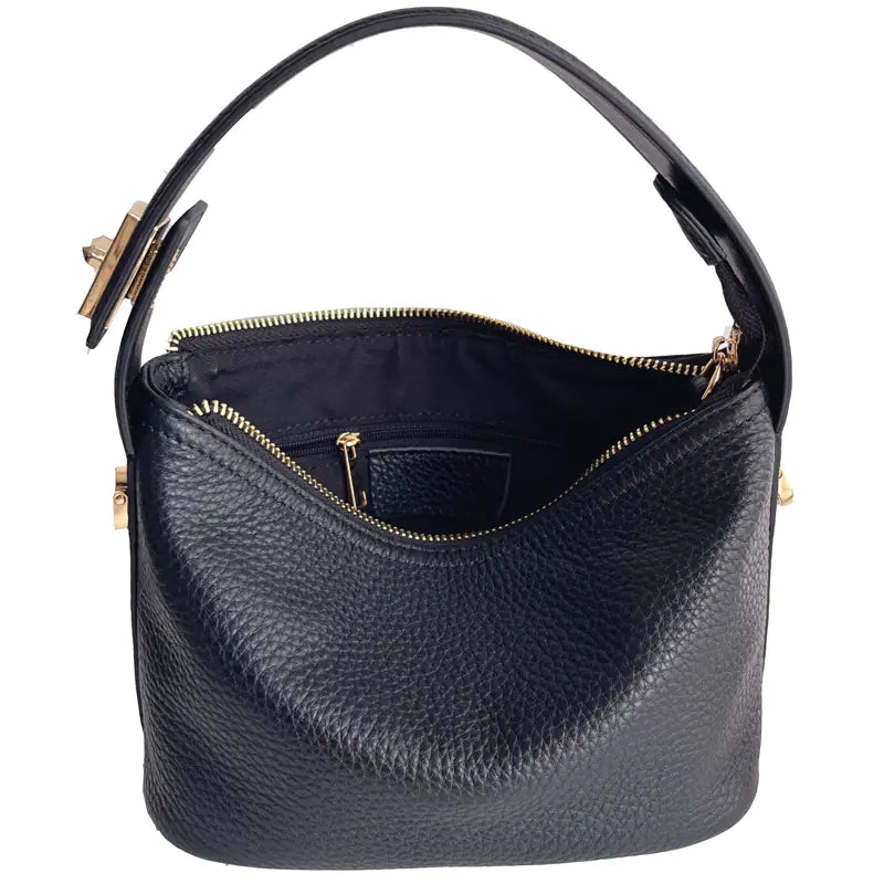 Women's Cowhide Lunch Box Bag