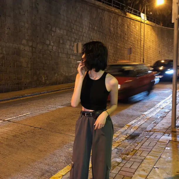 Kpop Dance Crop Top for Women - Street Jazz Style