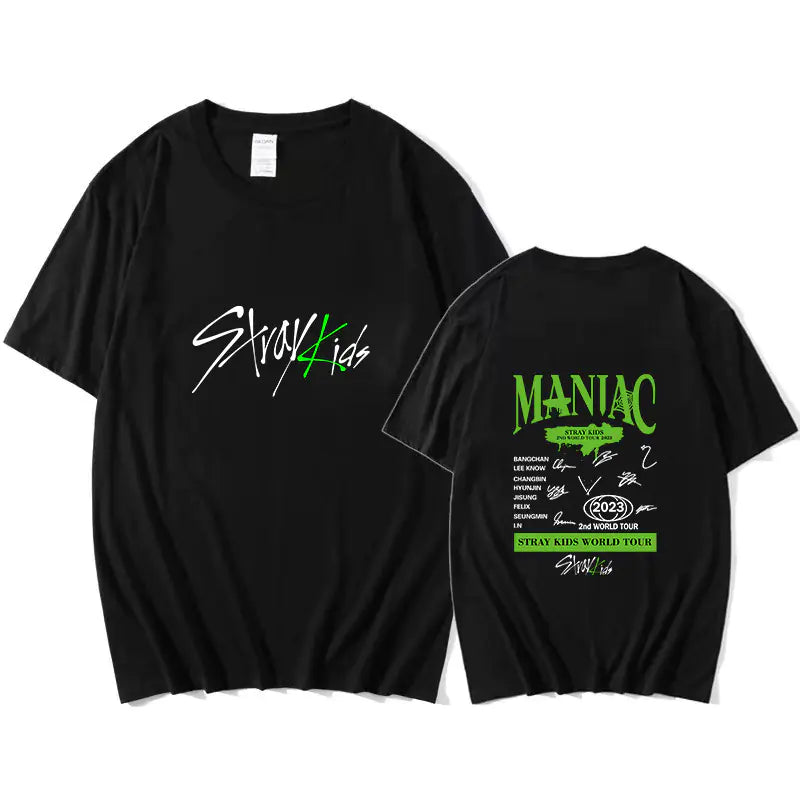 2023 Men's Short Sleeve T-Shirt - Trendy Korean Style