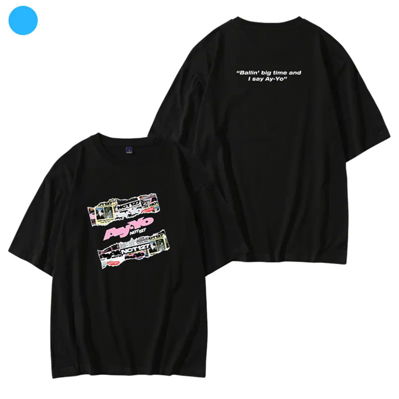 2023 Men's Short Sleeve T-Shirt - Trendy Korean Style