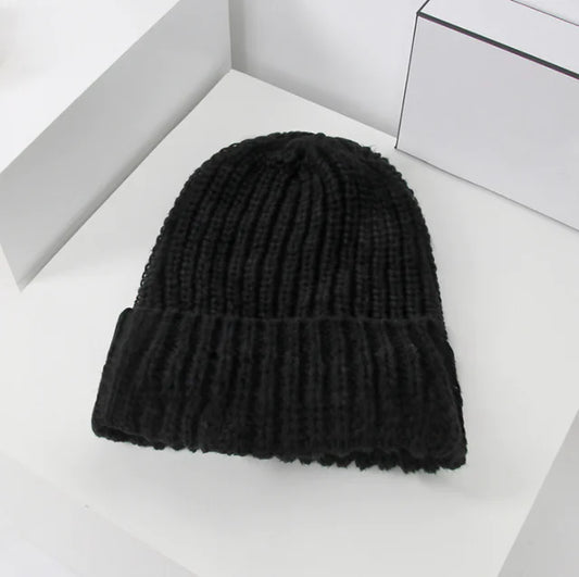 Korean Style Women's Woolen Knitted Winter Hat