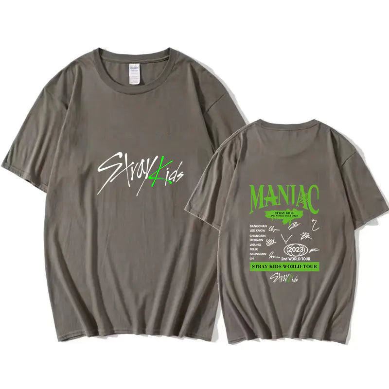 2023 Men's Short Sleeve T-Shirt - Trendy Korean Style