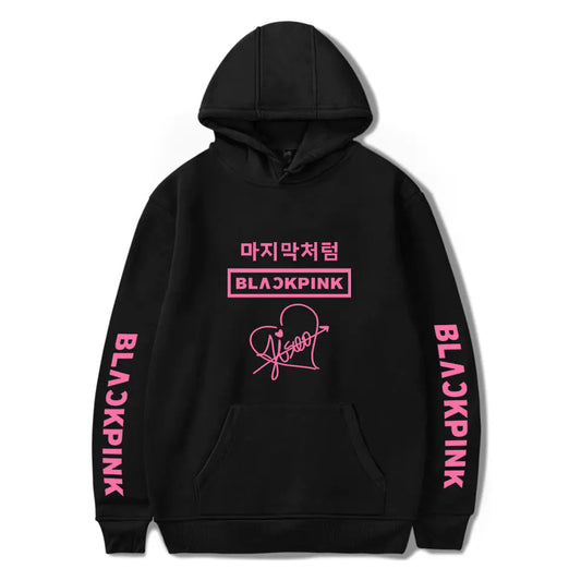 Blackpink Popularity Hoodie with Signature Design