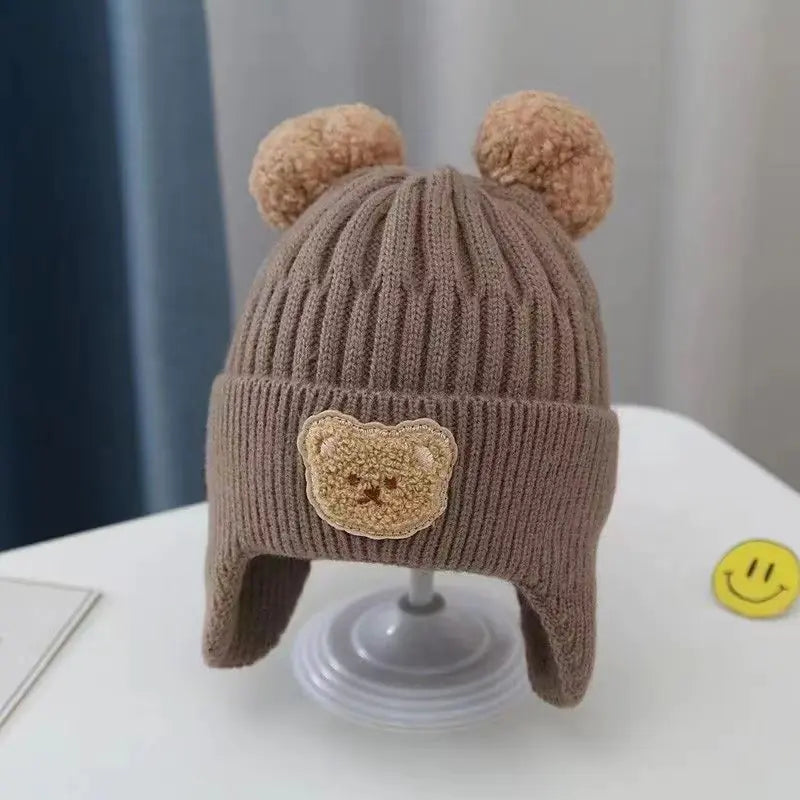 Korean Style Children's Autumn Winter Sleeve Cap