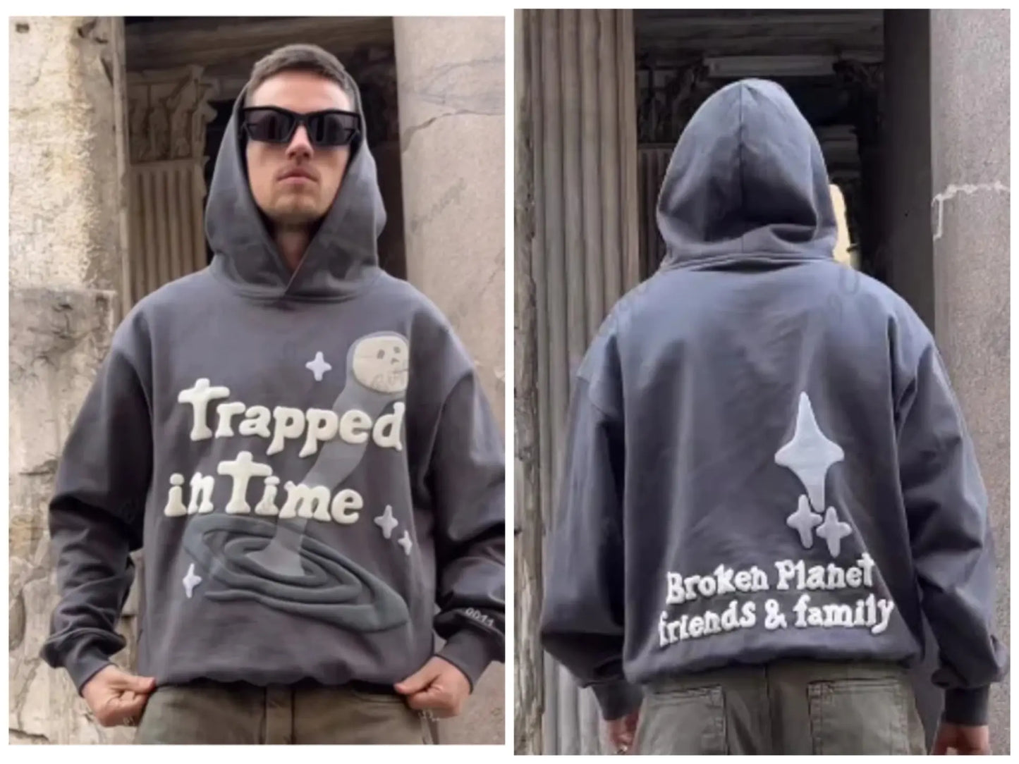 2023 Korean Style Autumn Winter Graphic Hoodie