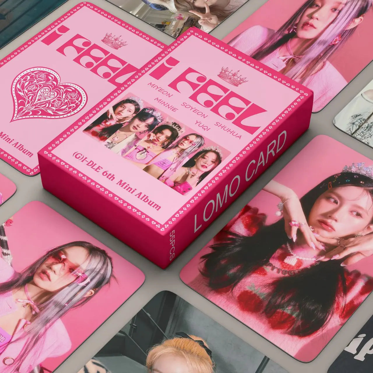 K-Pop Card Set: Stray Kids, Gidle, IVE & More