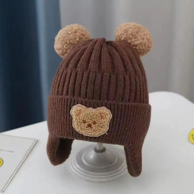 Korean Style Children's Autumn Winter Sleeve Cap