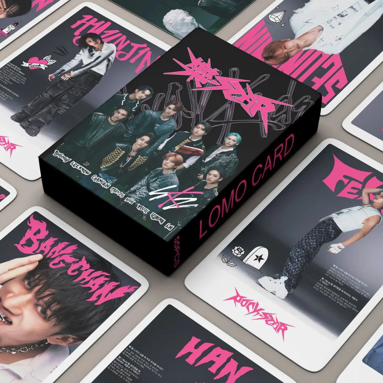 K-Pop Card Set: Stray Kids, Gidle, IVE & More