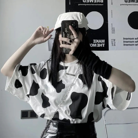 Korean Style Short Sleeve T-Shirt - Trendy Design