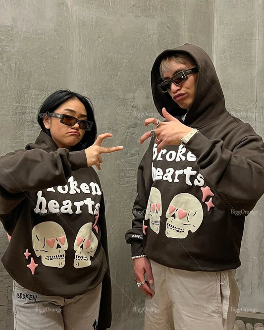 2023 Korean Style Autumn Winter Graphic Hoodie