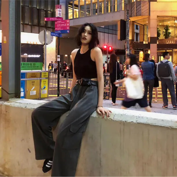 Kpop Dance Crop Top for Women - Street Jazz Style
