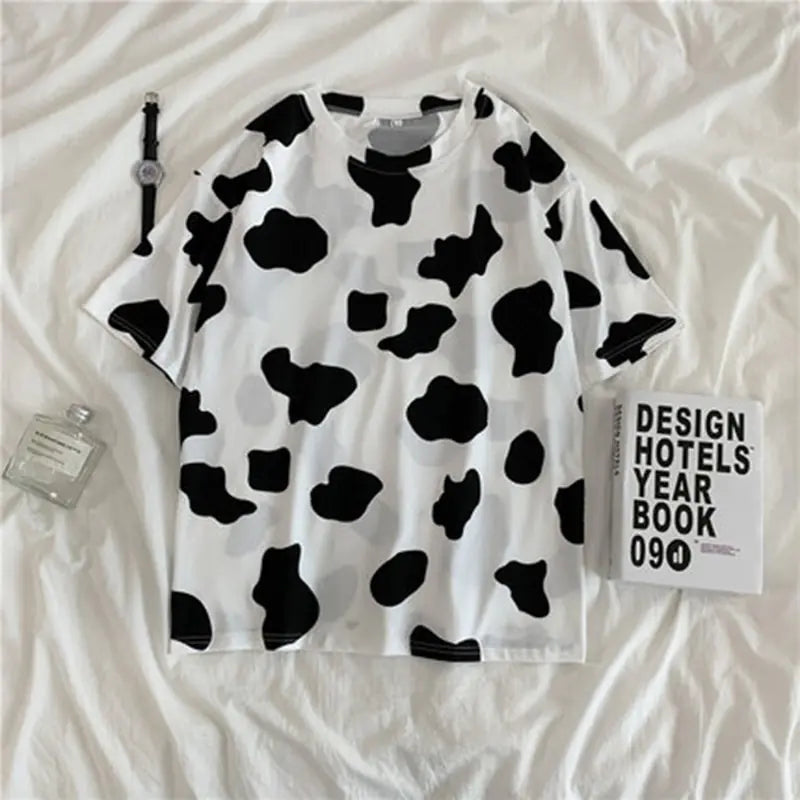 Korean Style Short Sleeve T-Shirt - Trendy Design